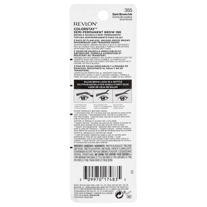 Revlon ColorStay Semi-Permanent Brow Ink 355 Dark Brown Ink 2.8 ml - view 3