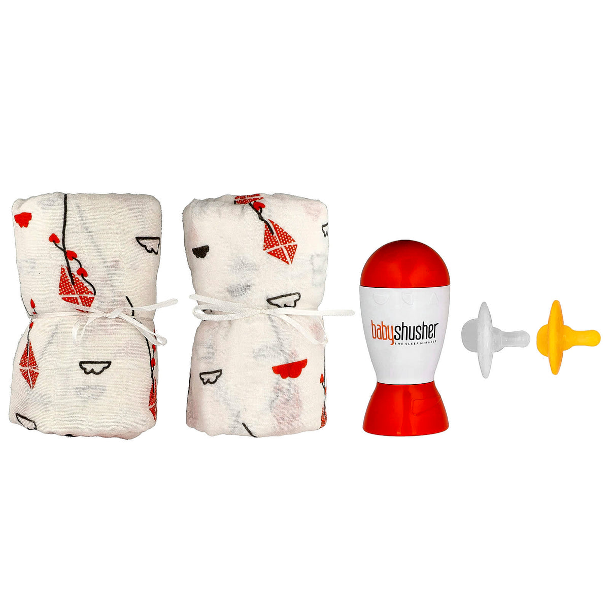 Baby Shusher Collection, Shusher Device, 2 Swaddles and 2 Dummies, 5 Piece - view 3