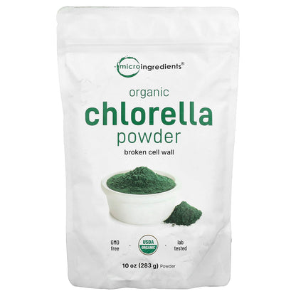 Micro Ingredients Organic Chlorella Powder, 283 g (10 oz)
