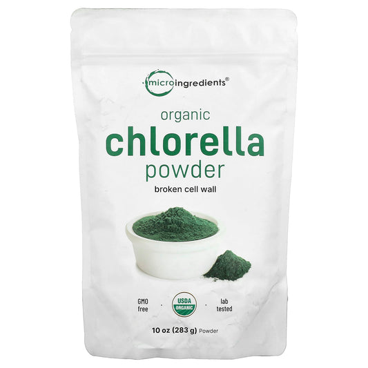 Micro Ingredients Organic Chlorella Powder, 283 g (10 oz)