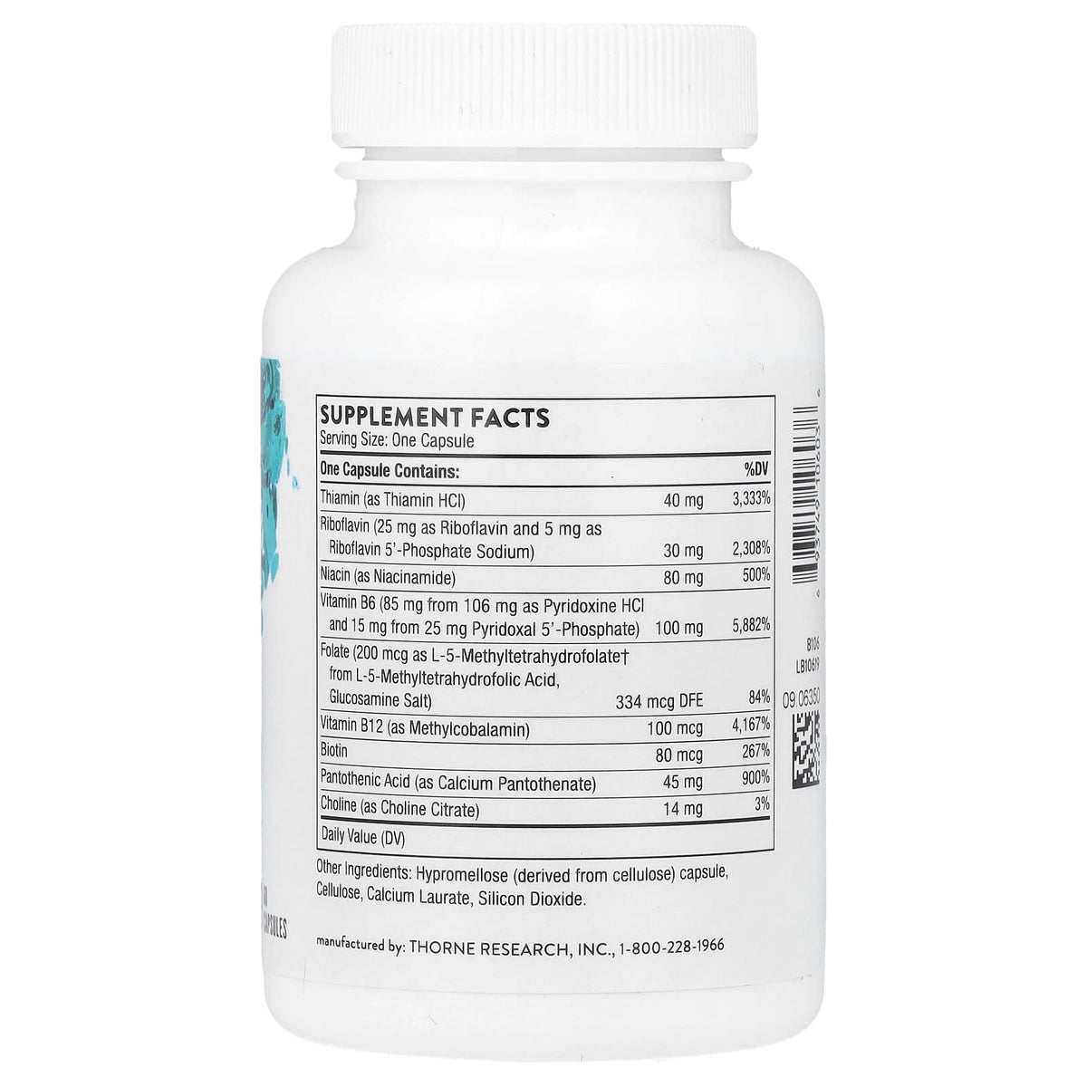 Thorne B-Complex #6, 60 Capsules — alternate product view