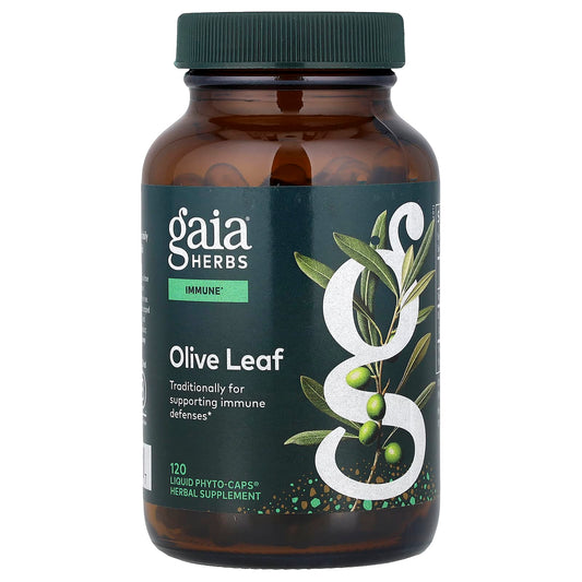 Gaia Herbs Olive Leaf, 120 Liquid Phyto-Caps