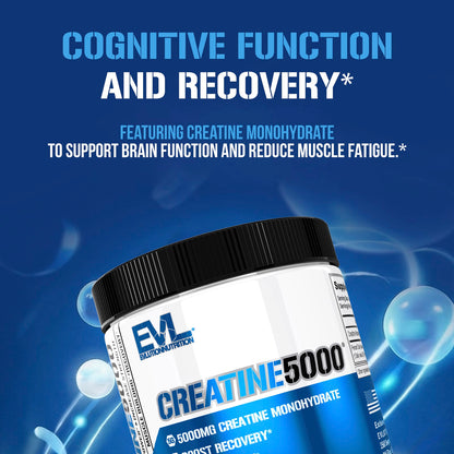 EVLution Nutrition Creatine5000, Unflavoured, 300 g (10.58 oz) - view 4