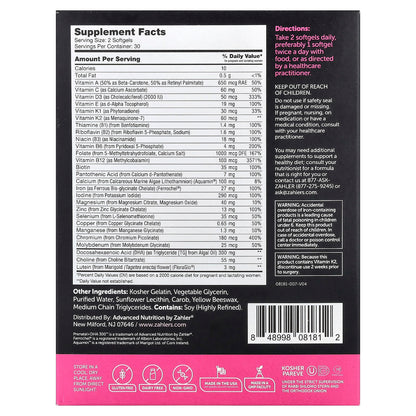 Zahler Prenatal + DHA 300, 60 Softgels - view 2