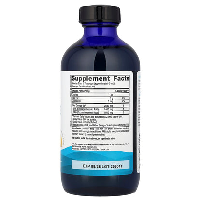 Nordic Naturals Ultimate Omega, Lemon, 237 ml (8 fl oz) - view 2