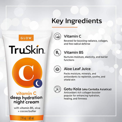 TruSkin Vitamin C Night Cream with Vitamin B5 and Aloe Vera - view 2