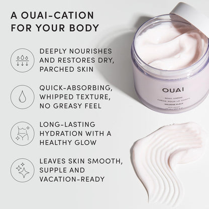 OUAI Melrose Place Whipped Body Cream, 7.5 oz - view 3