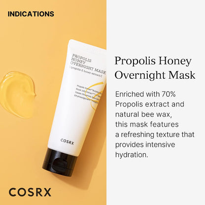 COSRX Full Fit Propolis Honey Overnight Mask 60ml - view 2