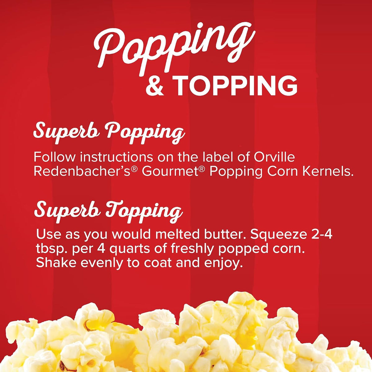 Orville Redenbacher's Movie Theater Butter Flavored Topping Oil 13 fl oz - view 3
