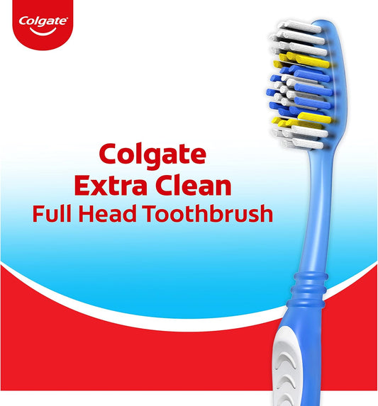 Colgate Extra Clean Soft Adult Toothbrushes, Pack of 6 - view 2