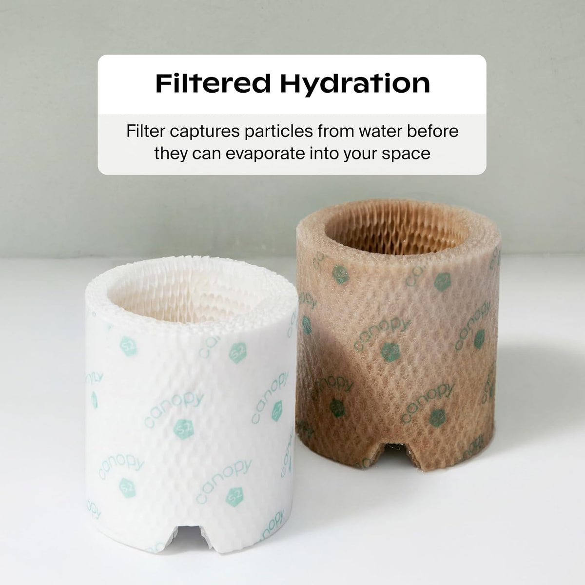 Canopy Bedside Humidifier Filter 2.0, Pack of 3, 6-Week Replacement - view 3