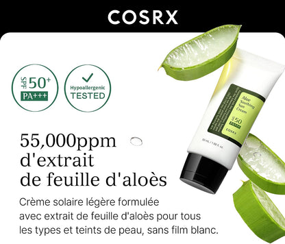 COSRX Aloe Soothing Sun Cream SPF 50+ PA+++ 50ml - view 4