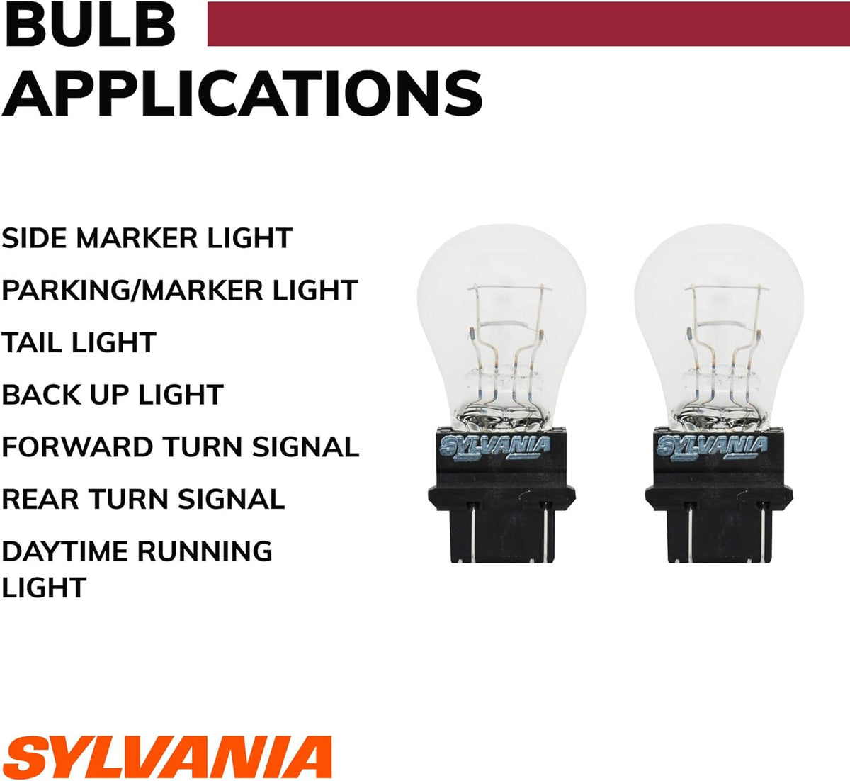Sylvania 3157 Long Life Miniature Bulbs, Pack of 2 - view 4