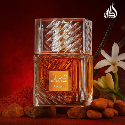 Lattafa Khamrah Eau de Parfum Spray for Men 3.4 oz - view 3