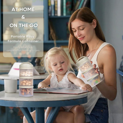 Termichy Stackable Portable Baby Formula Dispenser - view 6