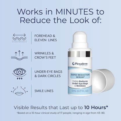 Plexaderm Rapid Reduction Eye Serum with Pump - view 3