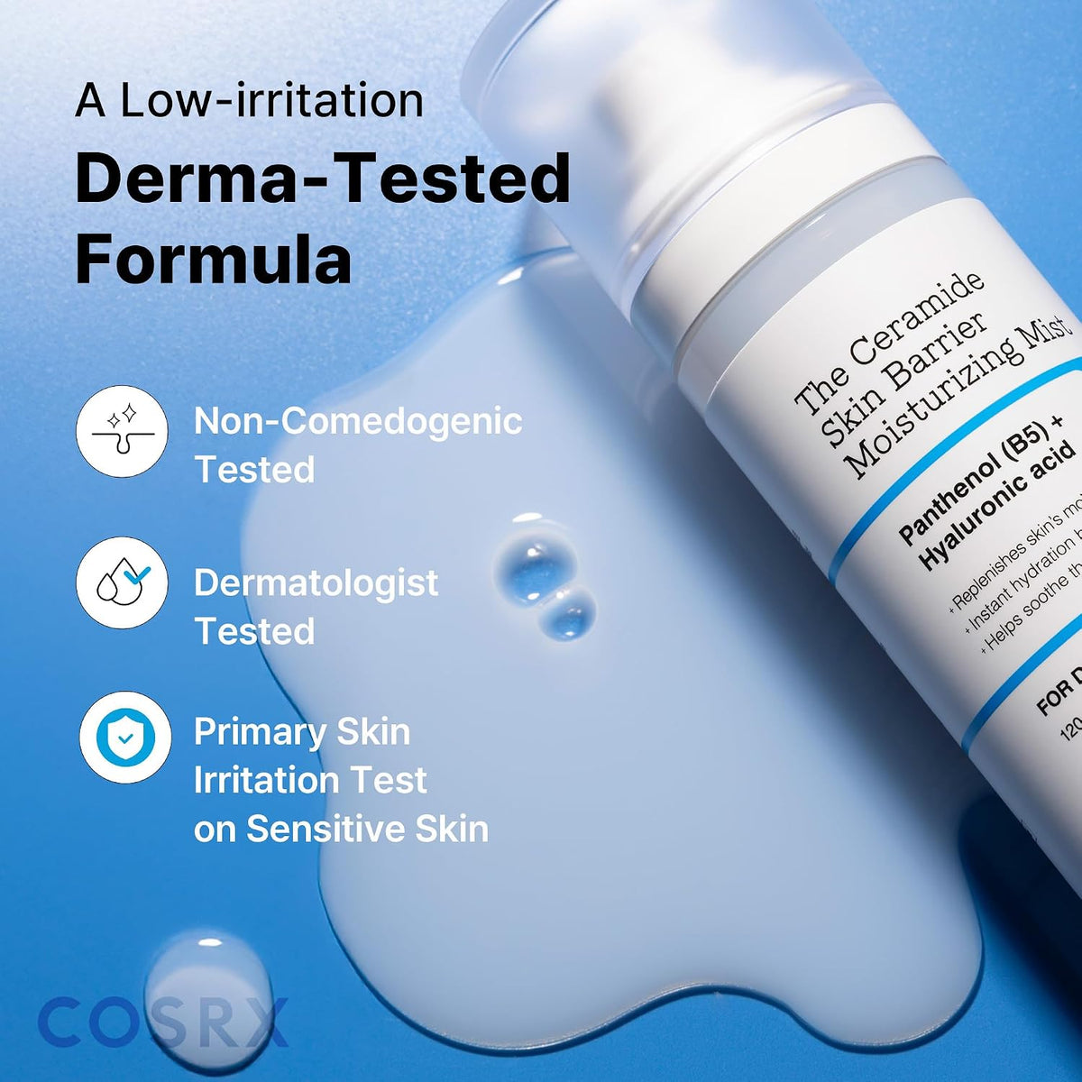 COSRX Barrier Cream Face Mist, Ceramide and Hyaluronic Acid, 4.06 fl oz (120ml) - view 5