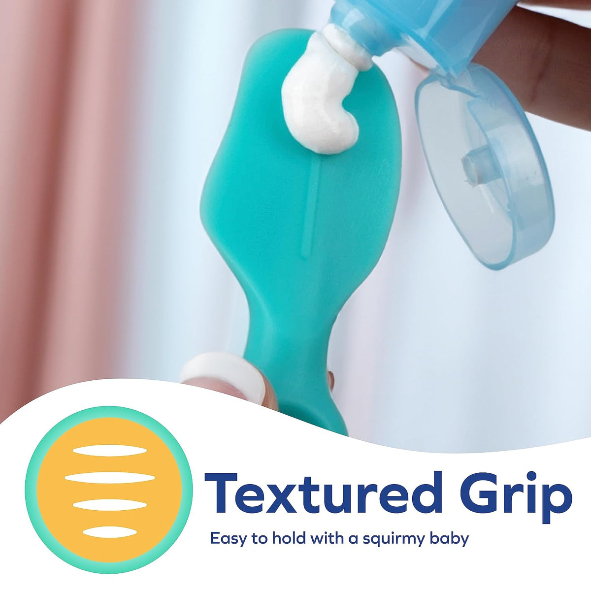 Dr. Talbot's Silicone Nappy Cream Brush and Applicator, 0M+ - view 3