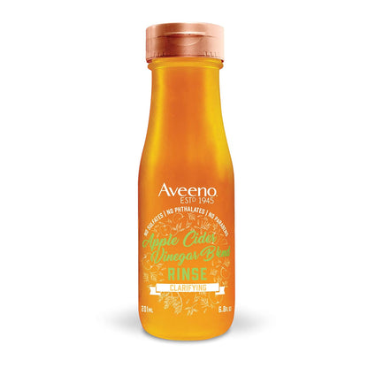 Aveeno Apple Cider Vinegar Clarifying In-Shower Hair Rinse, 6.8 fl oz