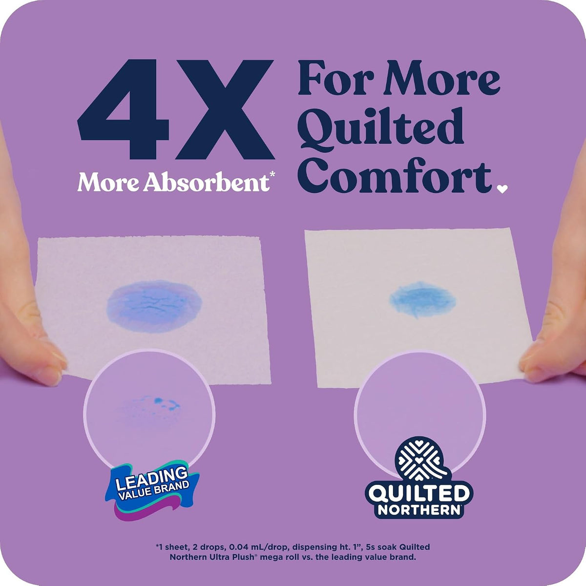 Quilted Northern Ultra Plush Toilet Paper, 32 Mega Rolls, 3-Ply - view 2