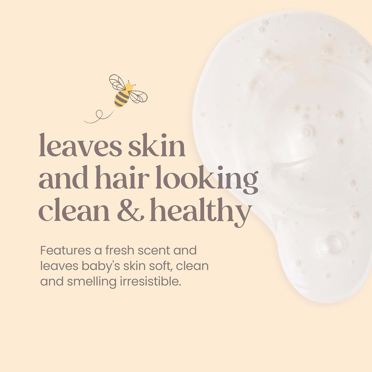 Burt's Bees Baby Shampoo & Wash Original, 21 oz - view 3