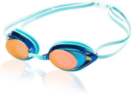 Speedo Women's Vanquisher 2.0 Mirrored Swim Goggles