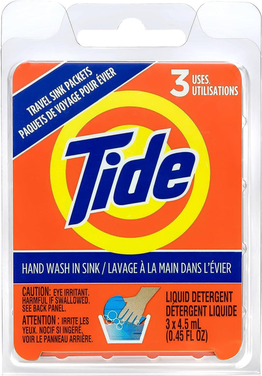 Tide Travel Sink Packs, 3 Count