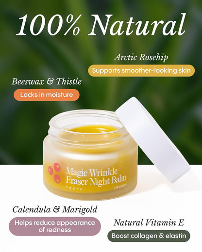 Frøya Organics Magic Wrinkle Eraser Night Balm for Face, 1 fl oz - view 4