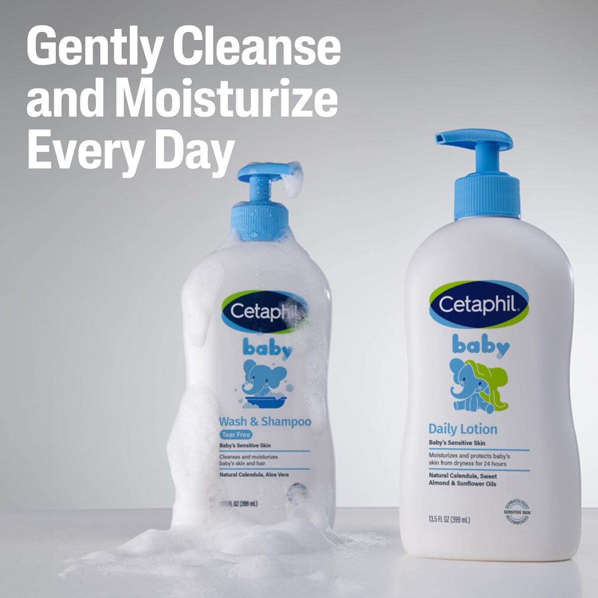 Cetaphil Baby Daily Lotion with Organic Calendula, 13.5 fl oz - view 5