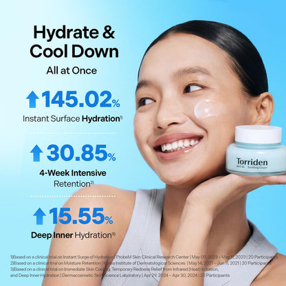 Torriden DIVE-IN Low Molecular Hyaluronic Acid Soothing Cream 100 ml - view 5