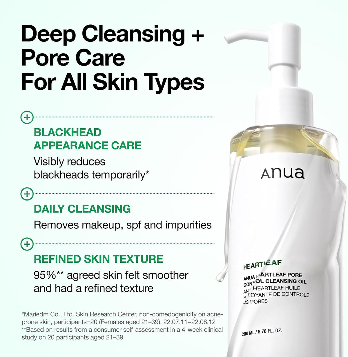 Anua Heartleaf Pore Control Cleansing Oil 200ml - view 5