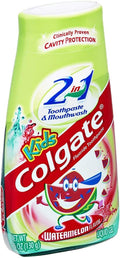 Colgate Kids Liquid Gel Fluoride Toothpaste, Watermelon, 130 g (4.6 oz)