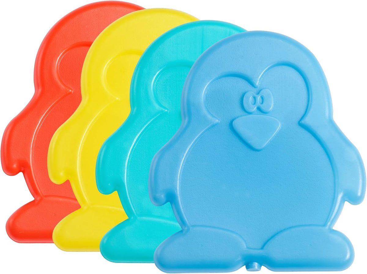 Fit & Fresh Cool Coolers Kids Lunch Box Ice Packs, Pack of 4 - view 2