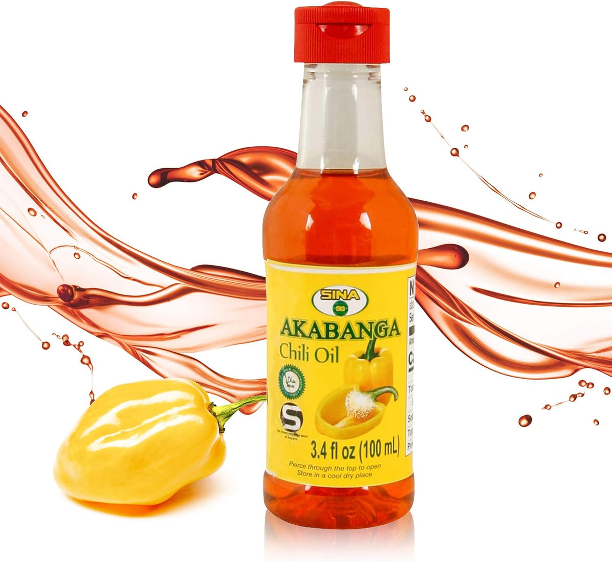 Akabanga Extra Hot Chilli Sauce 100 ml — product view