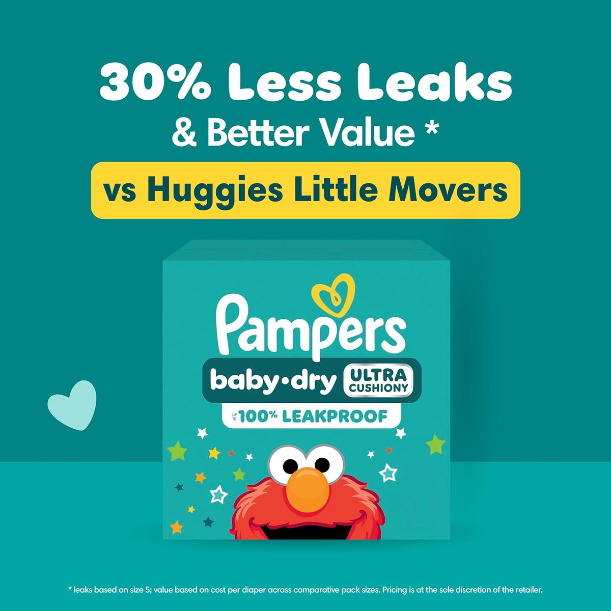 Pampers Baby Dry Ultra Cushiony Nappies Size 2 (10-22 lbs), 234 Count - view 5