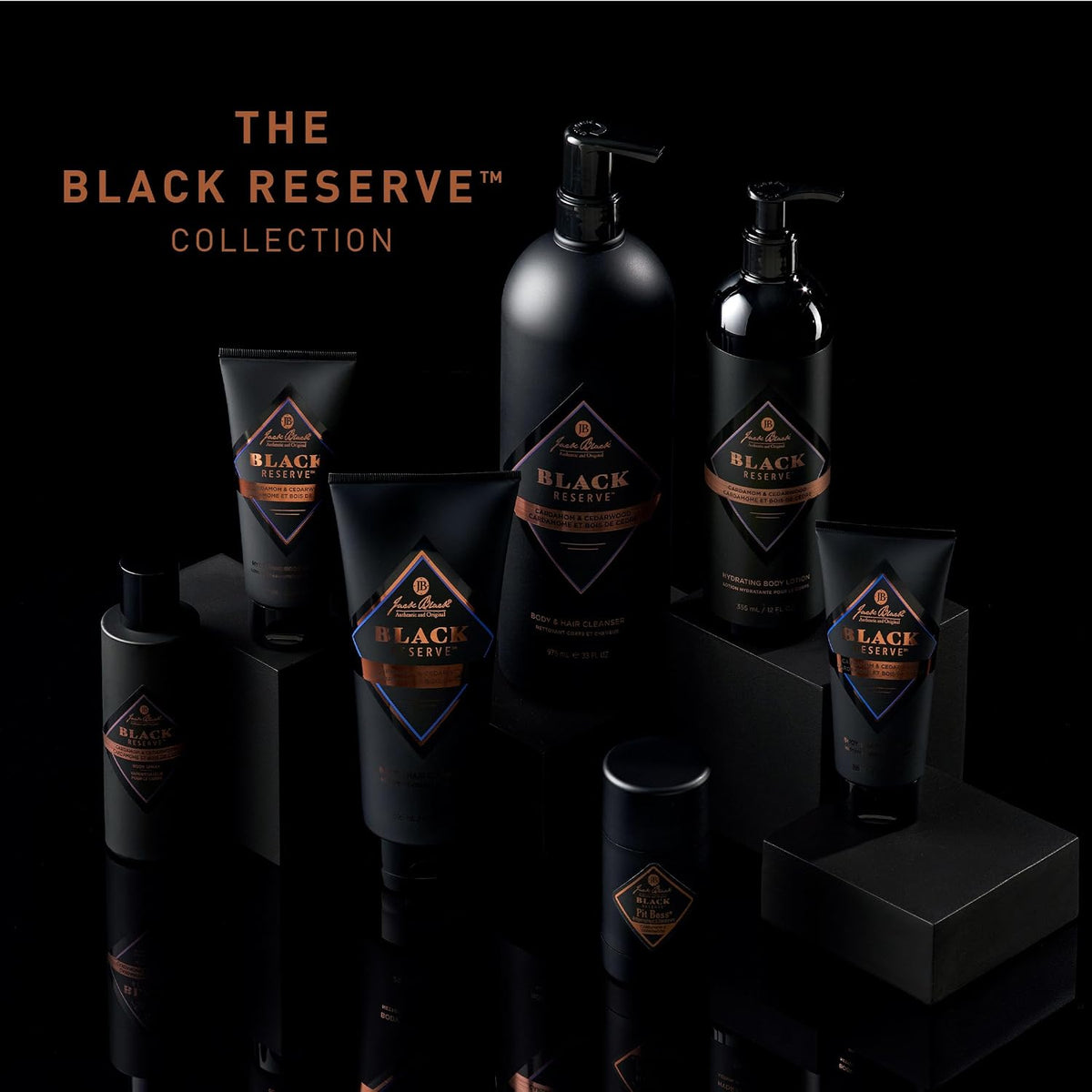 Jack Black Pit Boss Black Reserve Antiperspirant & Deodorant for Men, 2.75 oz - view 6