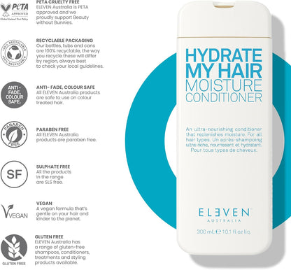 Eleven Australia Hydrate My Hair Moisture Conditioner 10.1 fl oz - view 5