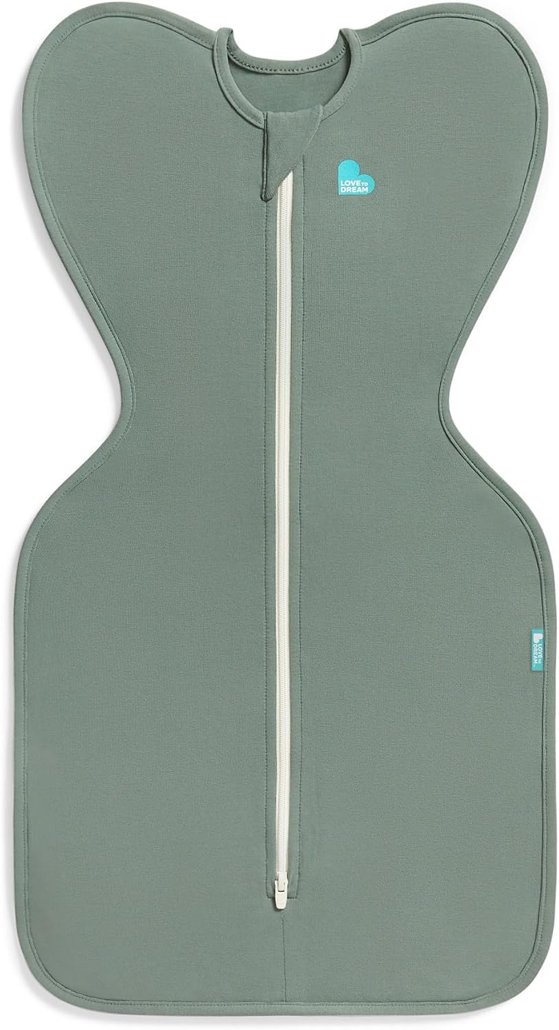 Love to Dream Swaddle UP Bamboo Sleep Sack, 1.0 TOG, Size S, Olive - view 2