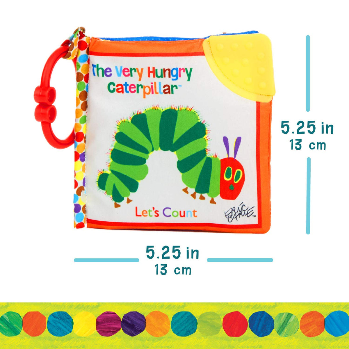 Kids Preferred Eric Carle The Very Hungry Caterpillar Let's Count Soft Book - view 5