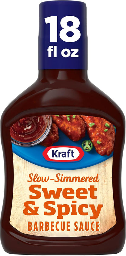 Kraft Sweet & Spicy Barbecue Sauce 510g (18 oz)