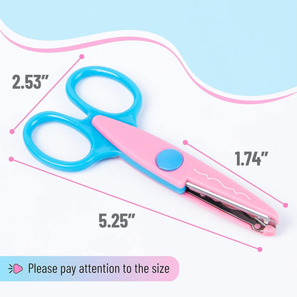 Mr. Pen Decorative Edge Craft Scissors, 6 Pack - view 3