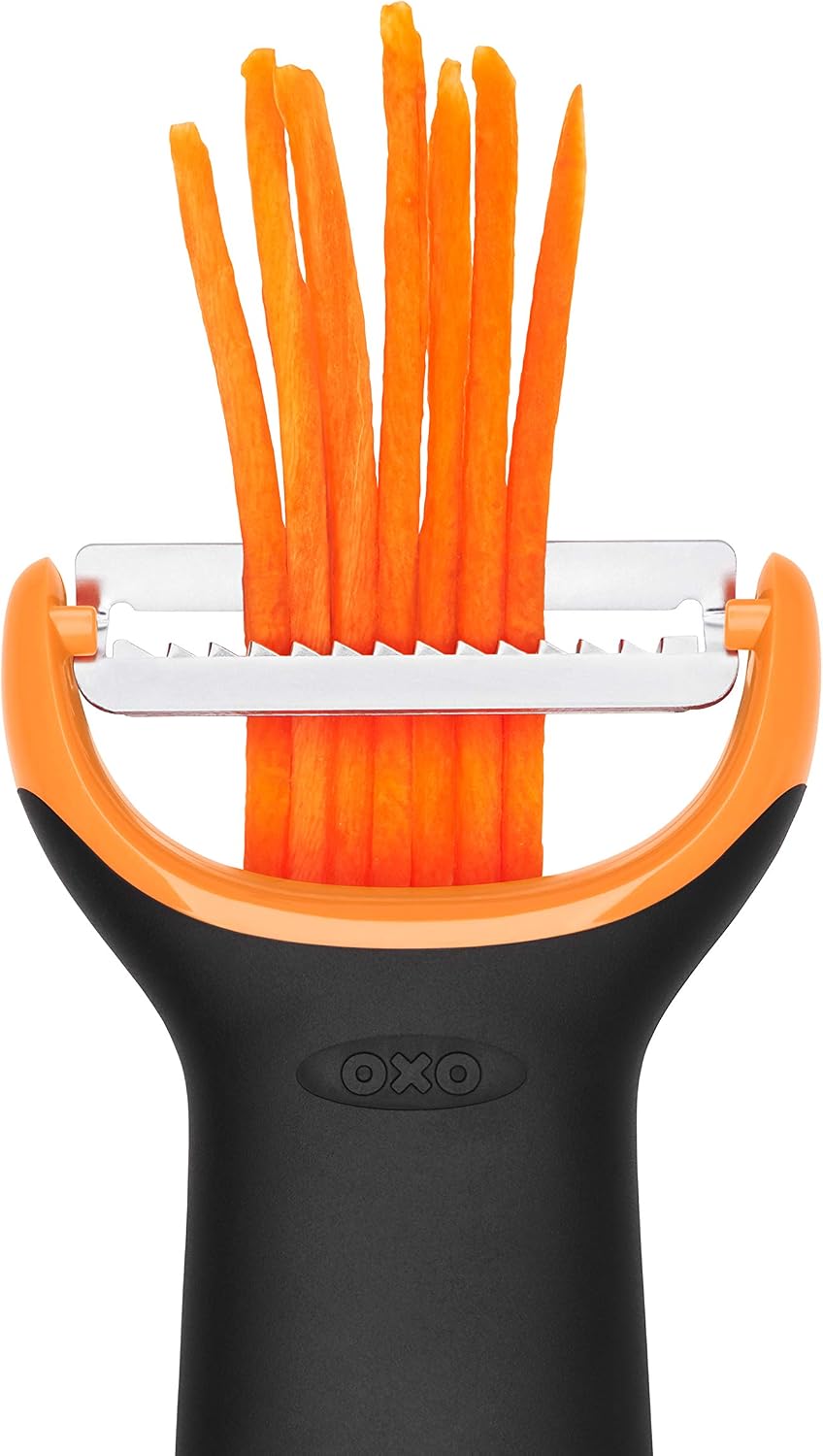 OXO Good Grips Stainless Steel Julienne Prep Vegetable Peeler - view 6