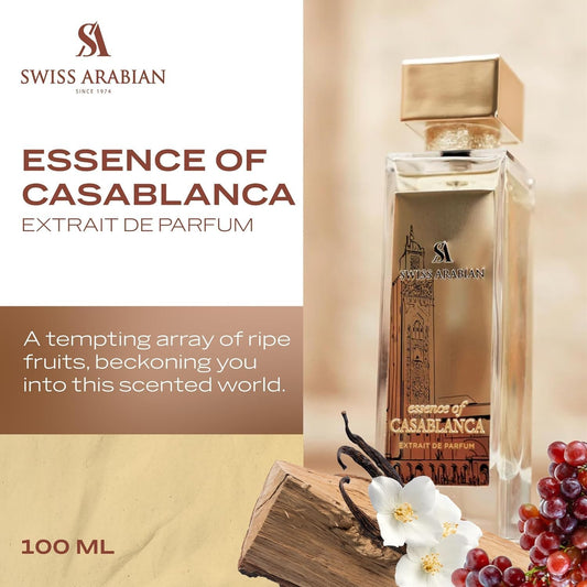 Swiss Arabian Essence of Casablanca Unisex Eau de Parfum Spray, 3.4 oz - view 2
