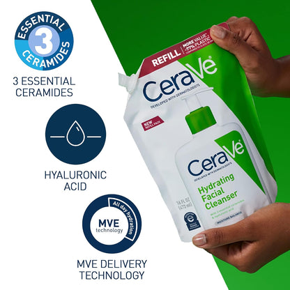 CeraVe Hydrating Cleanser with Hyaluronic Acid 16 oz - view 6