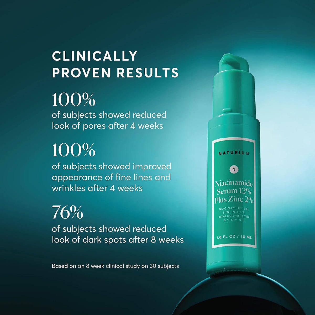 Naturium Niacinamide Face Serum 12% Plus Zinc 2% 30 ml (1 fl oz) - view 4
