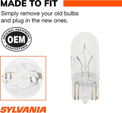 SYLVANIA 194 Long Life Miniature Bulb, Pack of 2 - view 3