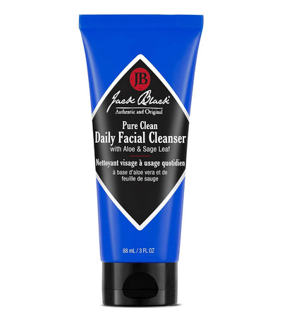 Jack Black Pure Clean Daily Facial Cleanser for Men, 3 Fl Oz (90 ml)