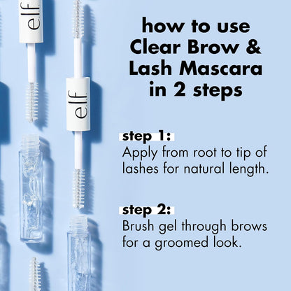 e.l.f. Clear Brow and Lash Mascara, Set of 2 - view 2