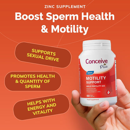 Conceive Plus Men's Motility Support Supplement 60 Capsules - view 3