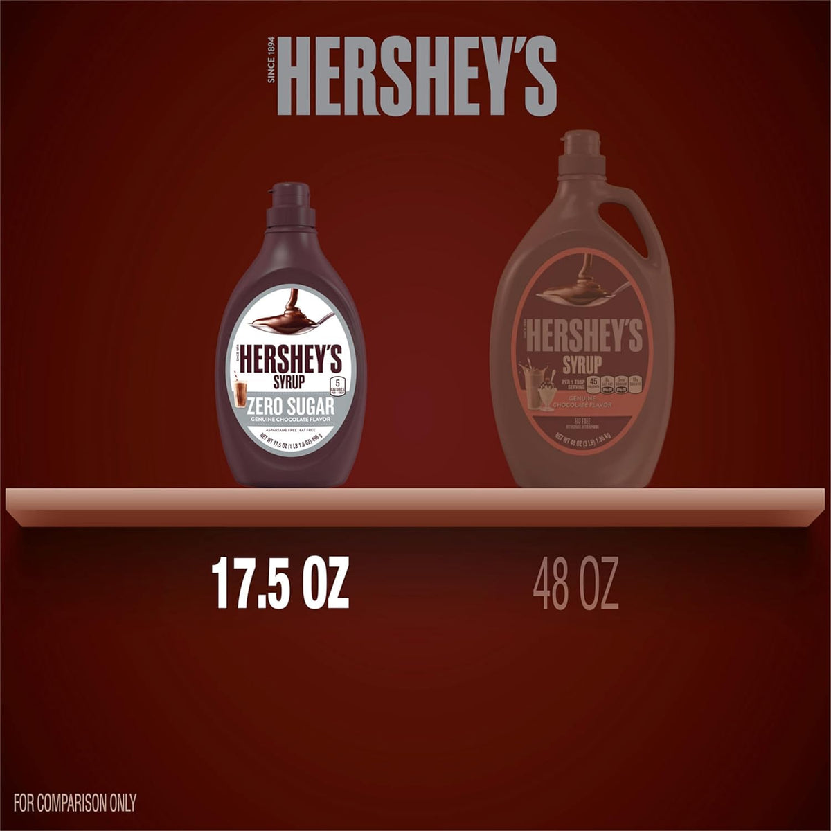 Hershey's Sugar Free Chocolate Syrup 496g - view 4
